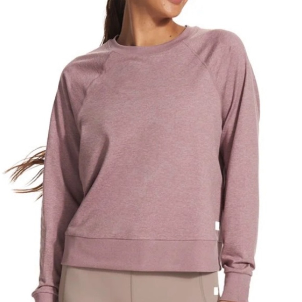 Vuori Halo crop creek sweatshirt